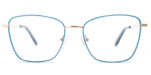 Geometric Euphoria-blue Glasses