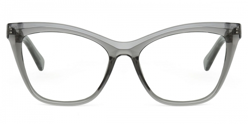Vkyee prescription glasses female square tr90,front color 
grey
